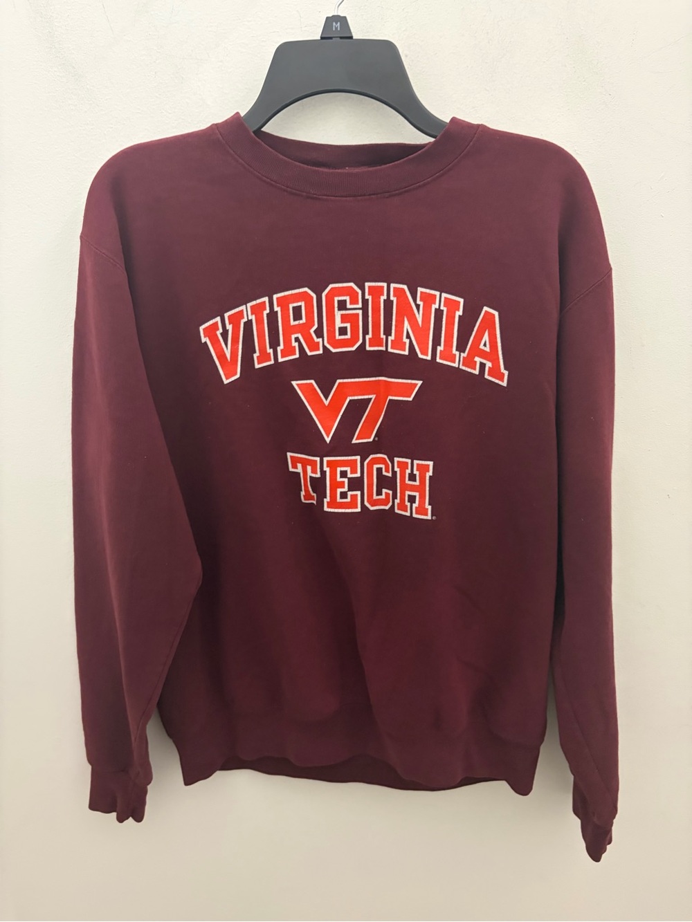 Virginia Tech Maroon Crewneck Sweatshirt